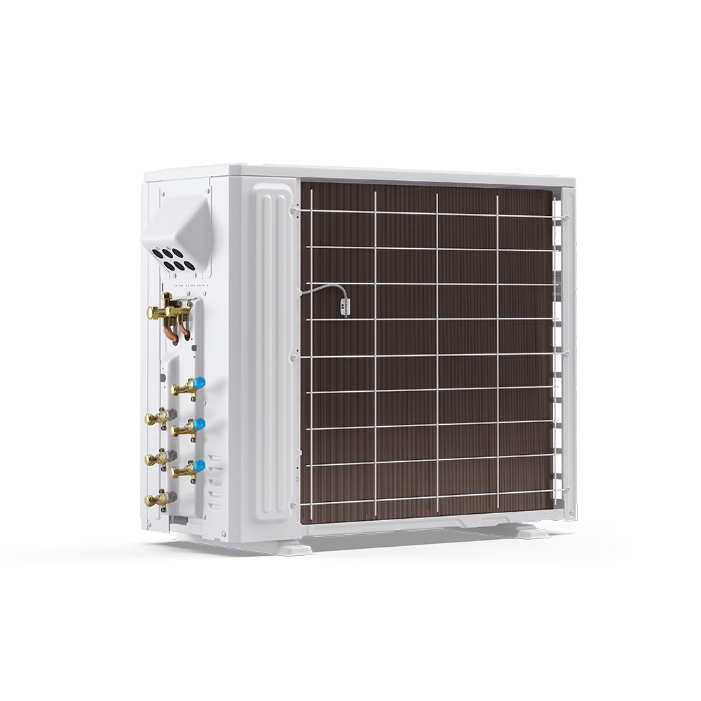 MRCOOL DIY 4th Gen 18K BTU 21 SEER 2-Zone Multi-Split Heat Pump System Wall-Mounted Air Handlers (9K + 12K)