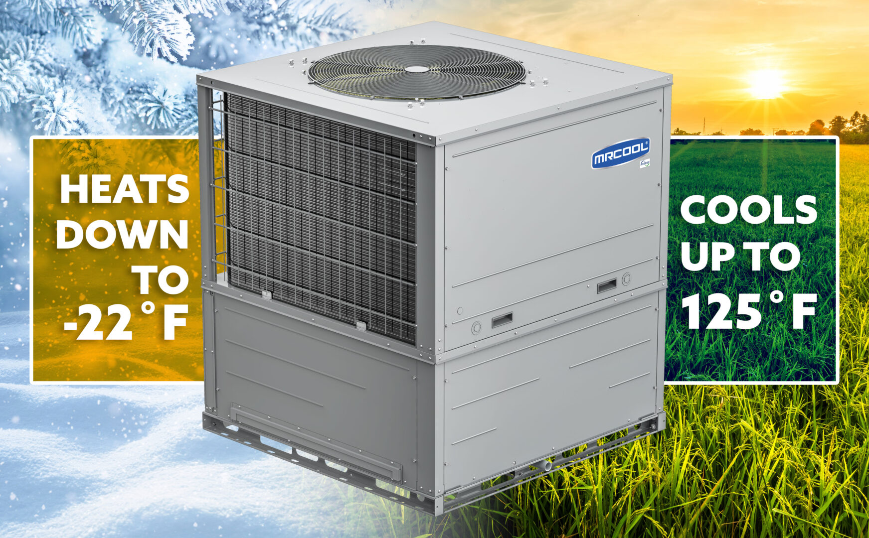 The all-new Universal® DC Inverter Packaged Heat Pump is now available!